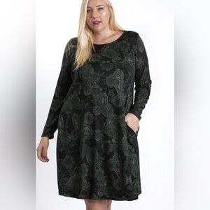 Story Teller Floral Paisley Dress